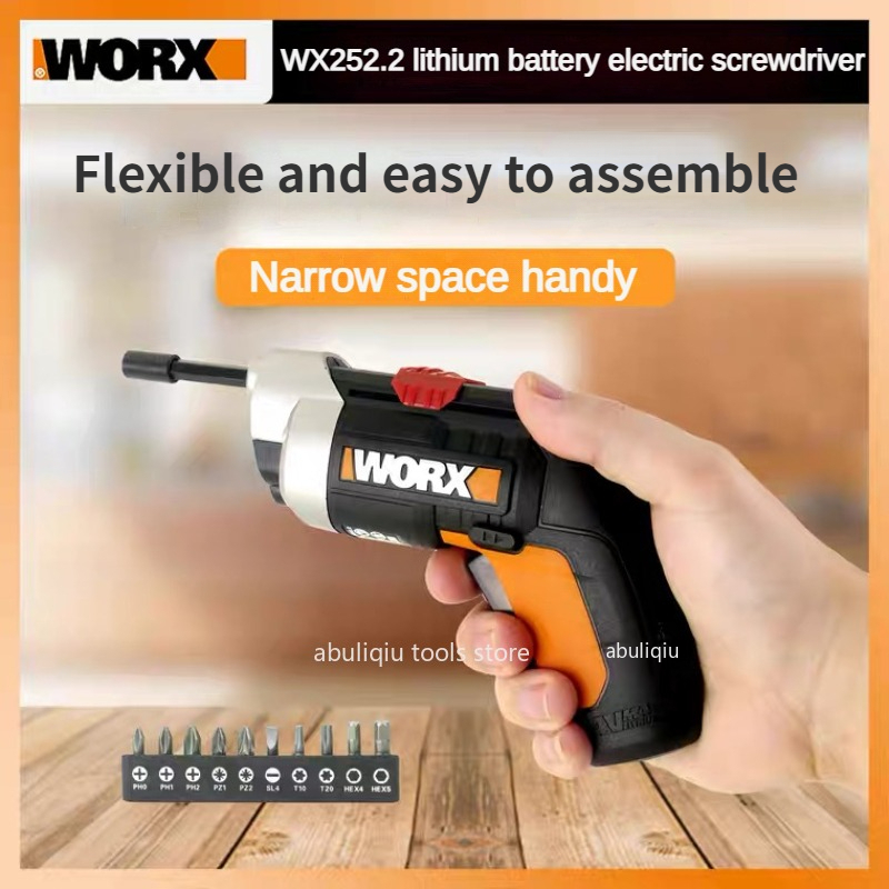 Worx WX252.2 4V Mini Electrica - Electric Screwdriver Rechargeable Usb recension och pris