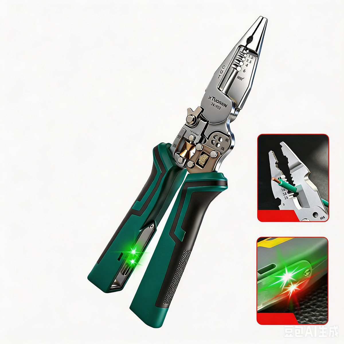 10 in 1 Multifunctional Wire S - Automatic Wire Stripper Cutter recension och pris