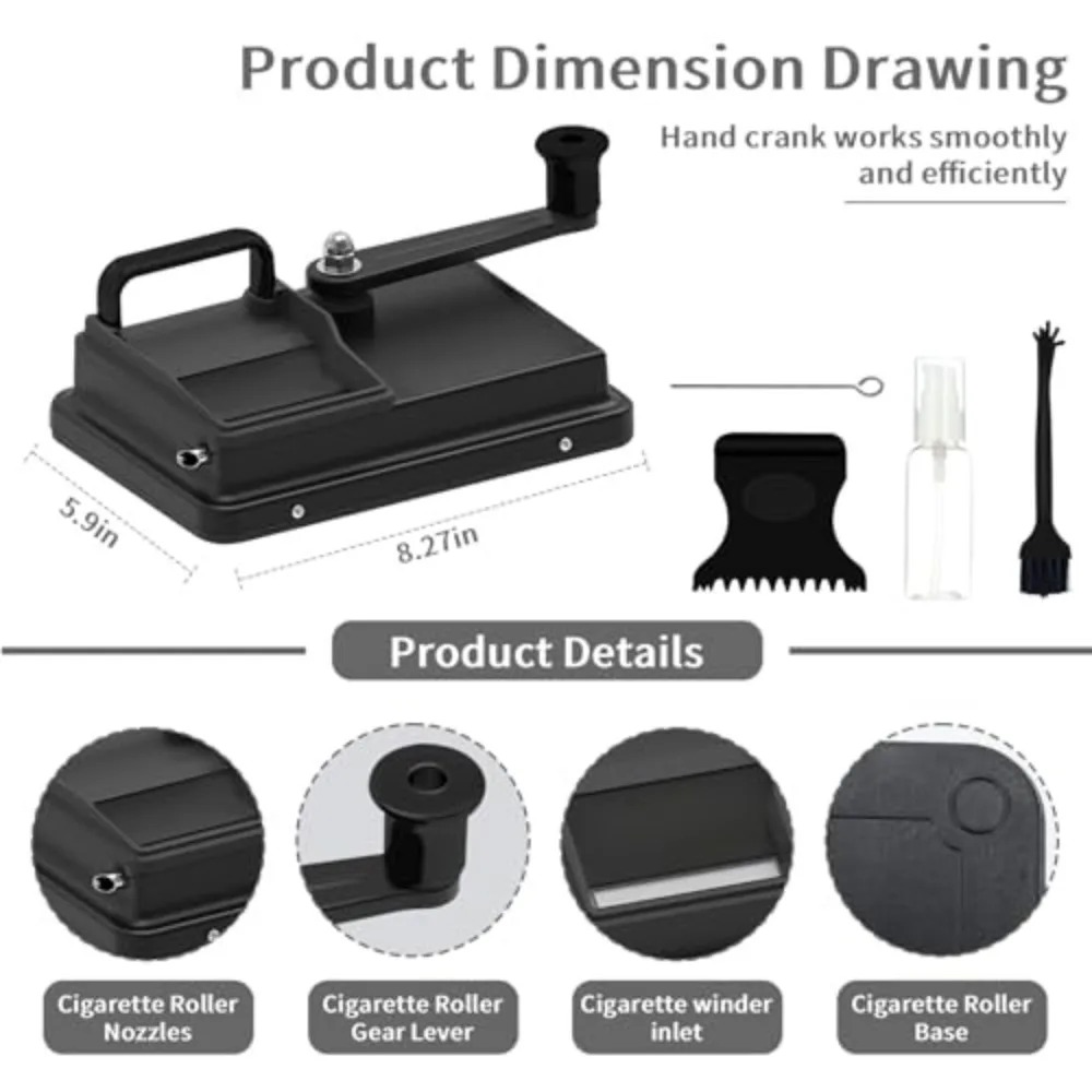 New Black 5.5/6.5/8mm tube dou - Hand Tools recension och pris