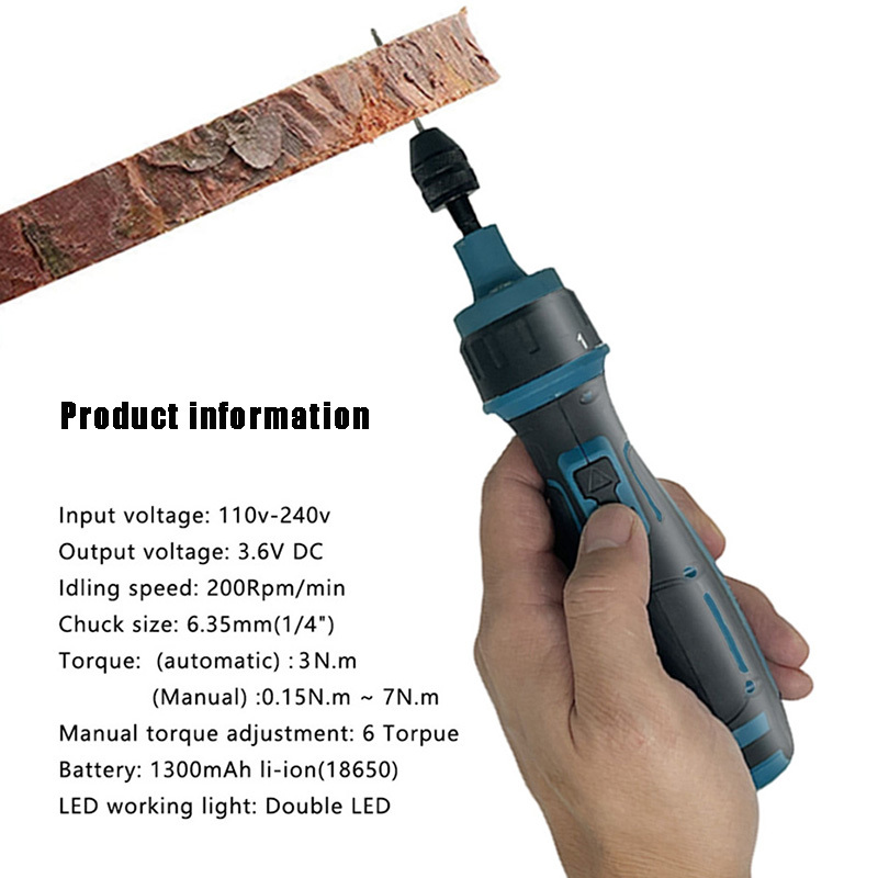 Rechargeable Cordless Electric - Electric Screwdriver Rechargeable Usb recension och pris
