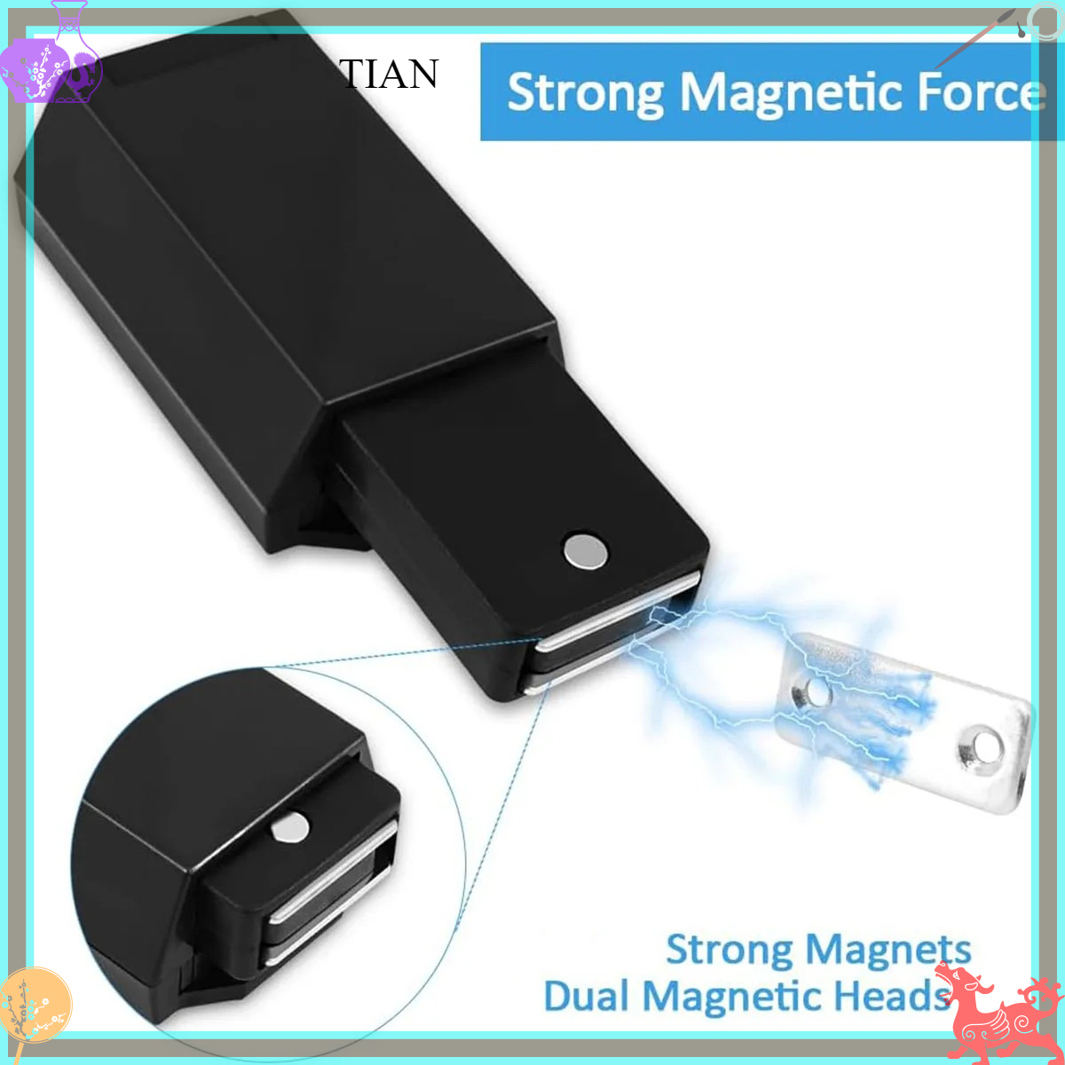 Magnetic Push Latch Heavy Duty - Hardware recension och pris