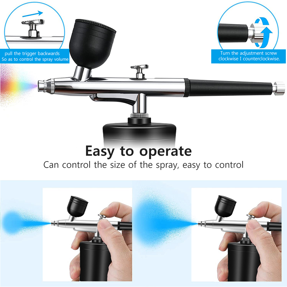 Rechargeable Mini Airbrush Kit - Airbrush Kit With Mini Compressor recension och pris