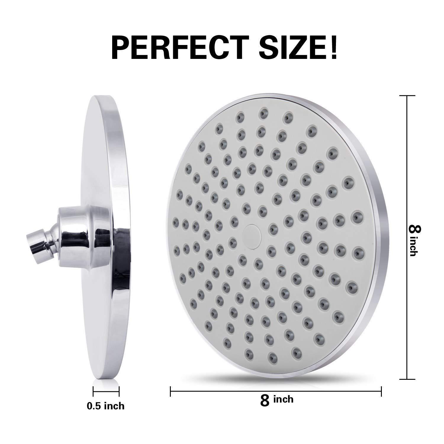 Rainfall Shower Head Big Panel - Plumbing recension och pris