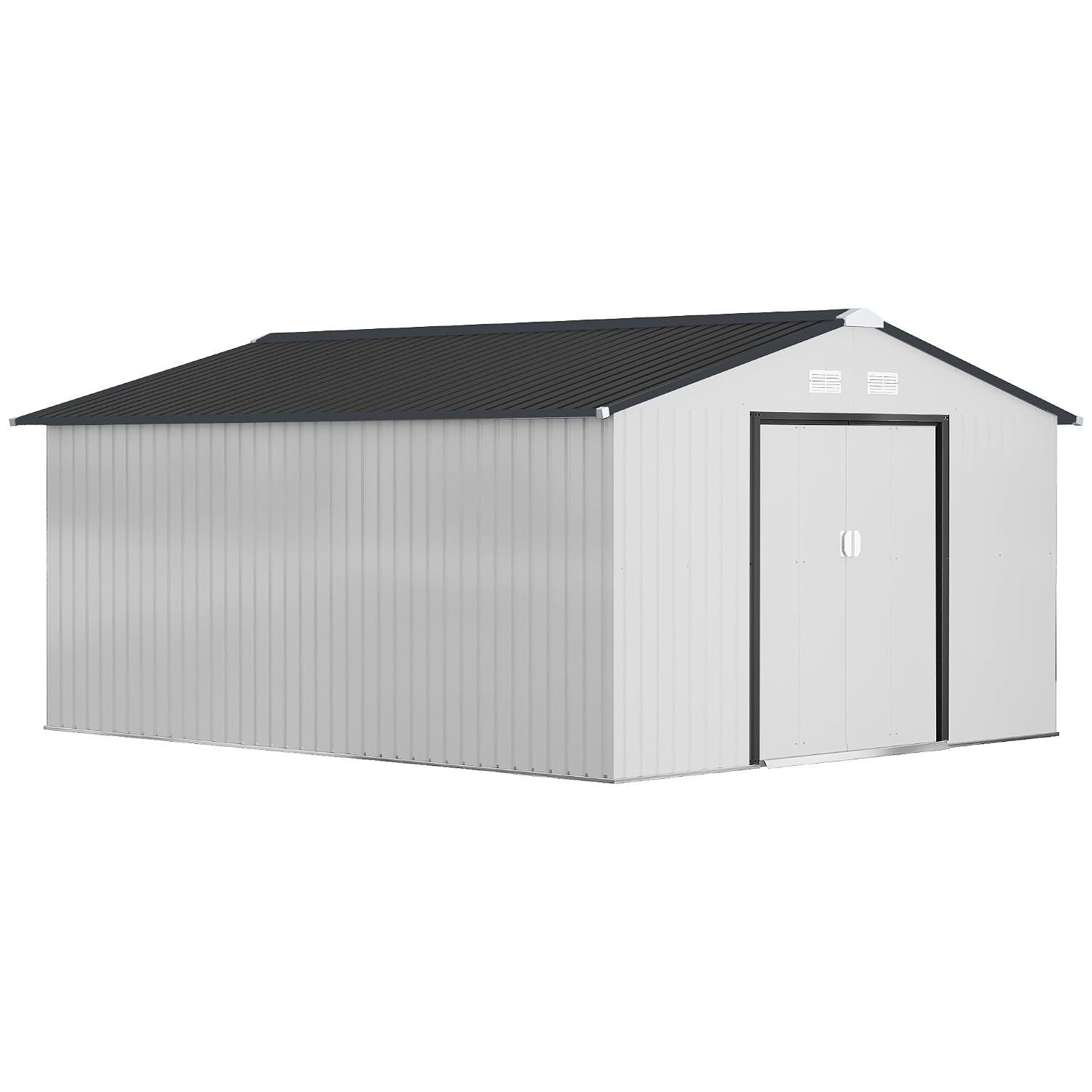 11x13ft Outdoor Storage Shed M - Garden Tools recension och pris