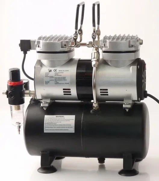 For AS196 Mini Airbrush Compre - Airbrush Kit With Mini Compressor recension och pris