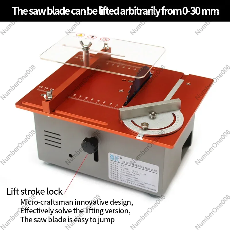 New Upgrade Multifunctional Mi - Mini Table Saw For Woodworking recension och pris