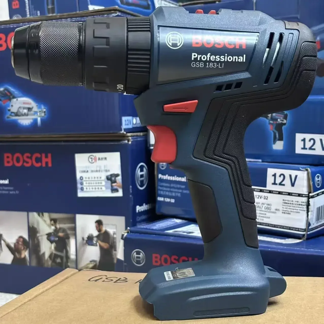 Bosch GSB 183-LI 18V Brushless - Brushless Cordless Electric Drill 18V recension och pris
