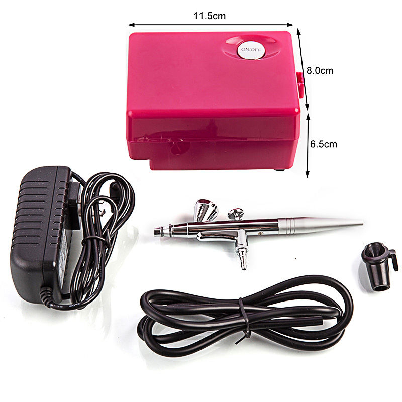 Portable BT16 Sprayer Makeup f - Airbrush Kit With Mini Compressor recension och pris