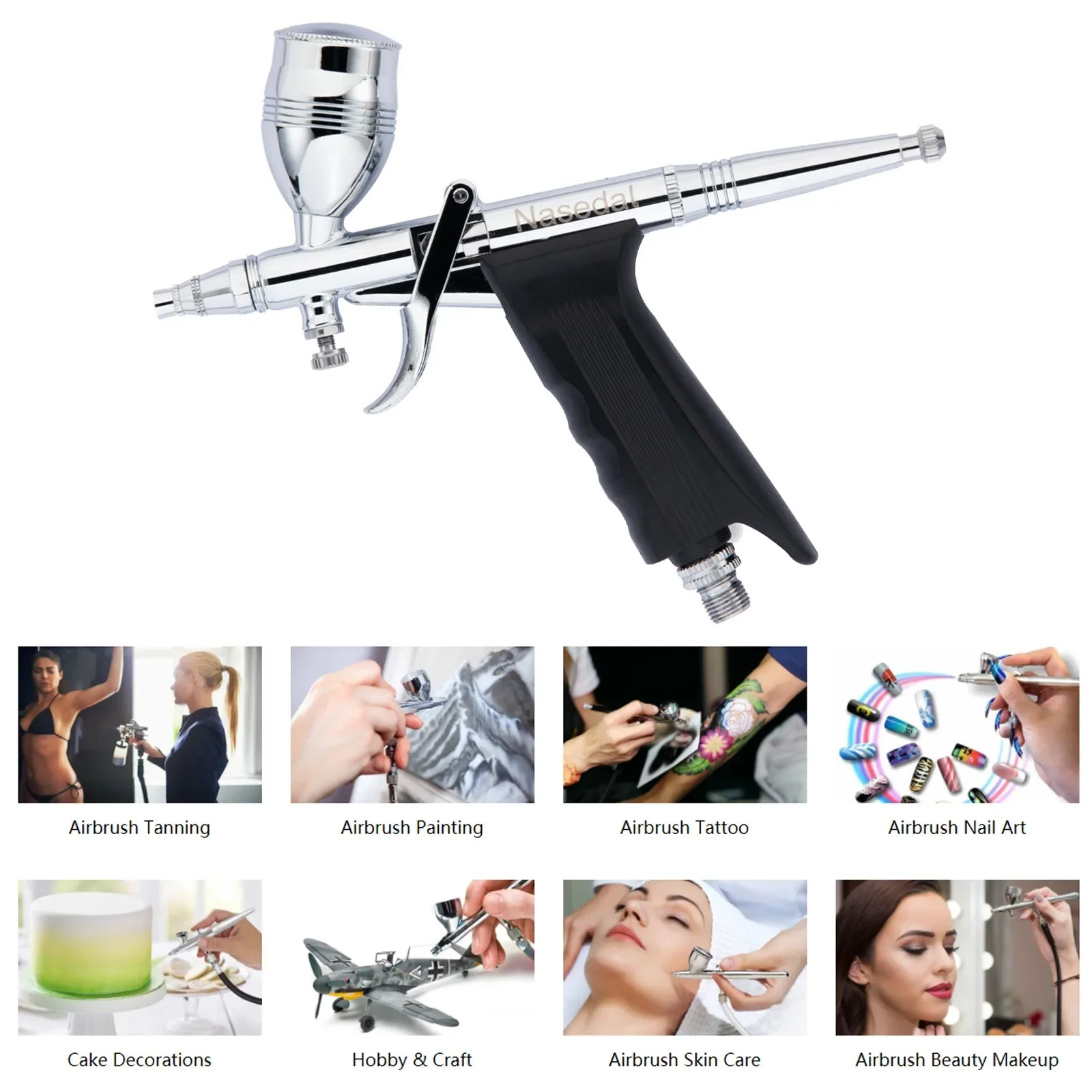Nasedal Airbrush Air Compresso - Airbrush Kit With Mini Compressor recension och pris