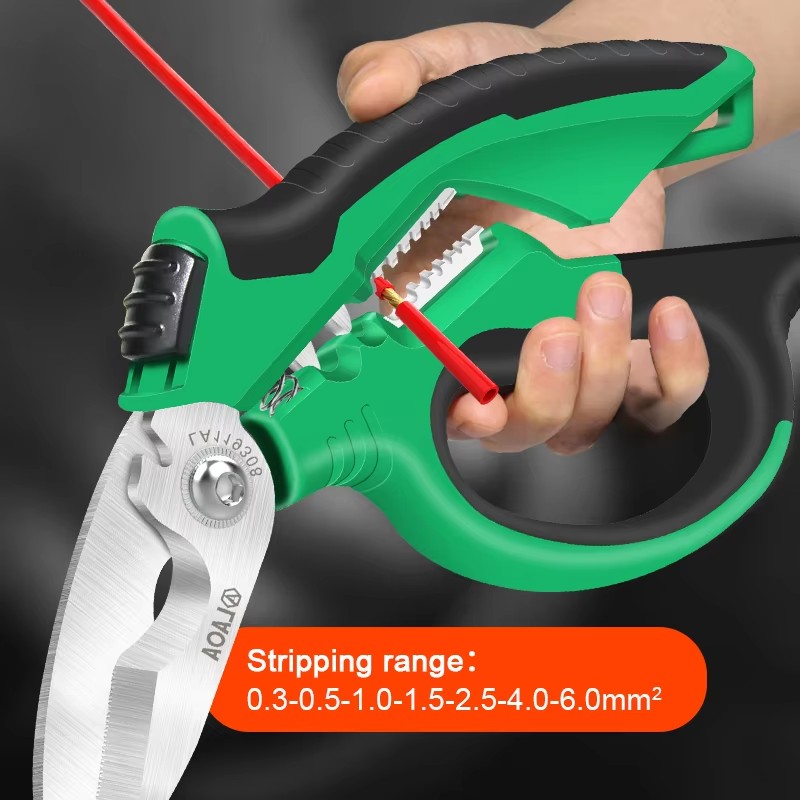 LAOA Electrician Scissors 6/7/ - Automatic Wire Stripper Cutter recension och pris