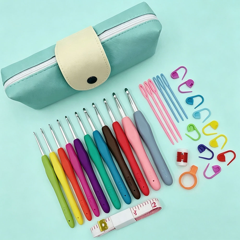 37pcs Crochet Hooks Kits with  - Hardware recension och pris