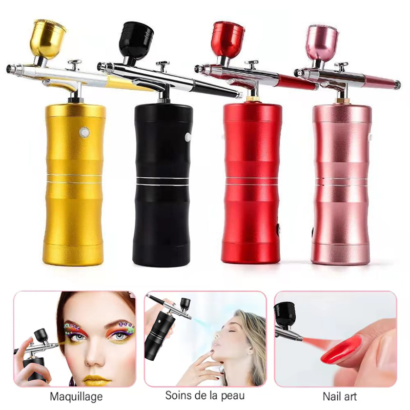 Oxygen Spray Mini Air Compress - Airbrush Kit With Mini Compressor recension och pris