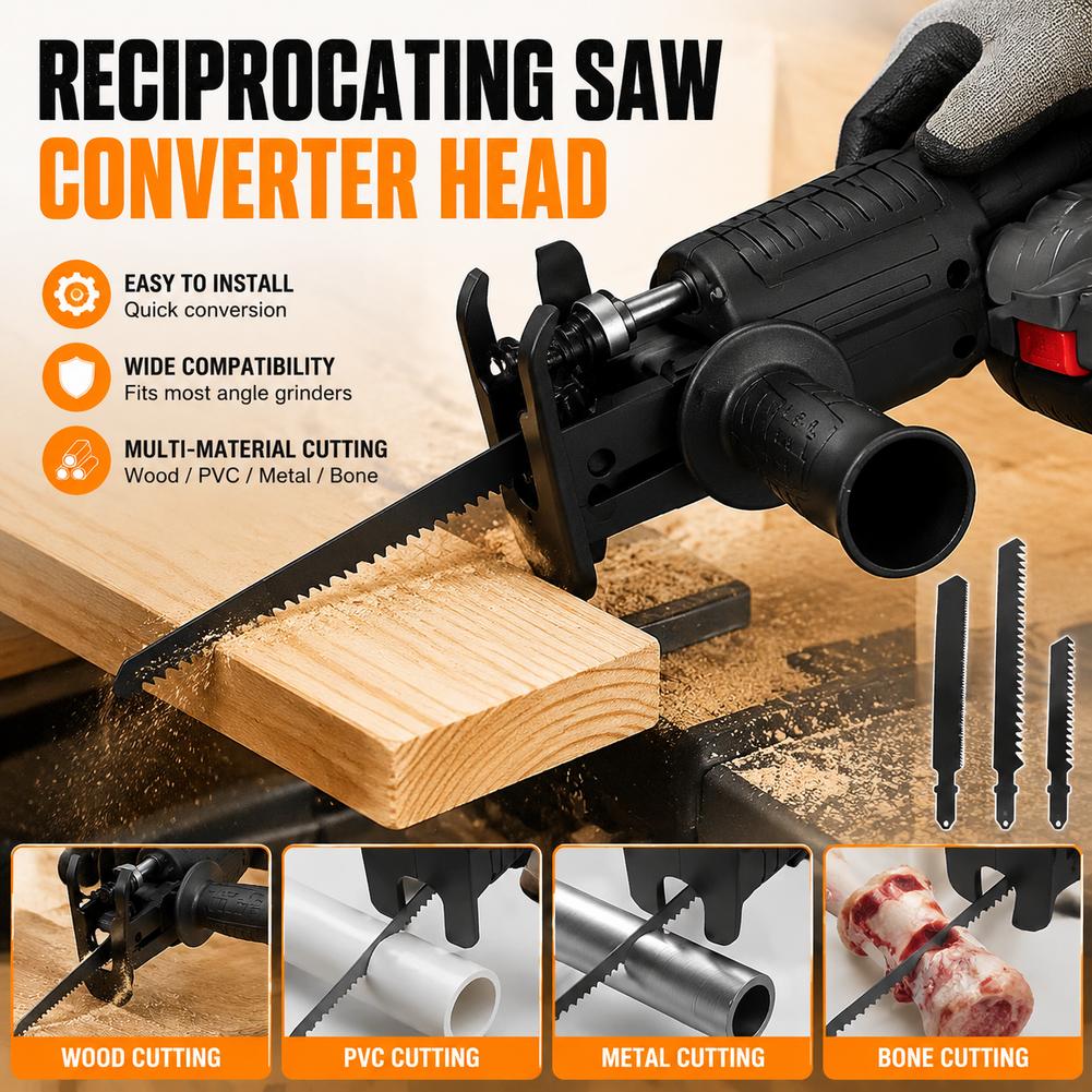 Electric Drill to Reciprocatin - Reciprocating Saw Attachment Drill recension och pris